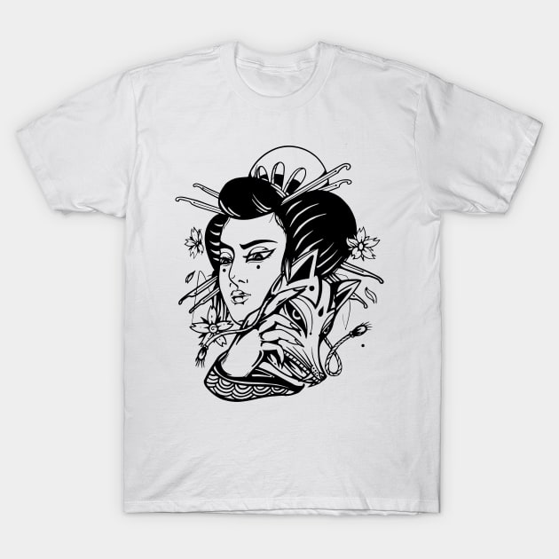 geisha T-Shirt by uongduythien@gmail.com